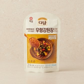 다담 다담 우렁강된장양념 140g