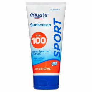  이퀘이트 스포츠 선크림 SPF100 Equate Sport Sunscreen 6oz(177ml)