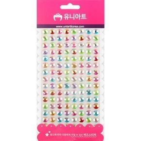 유니아트 비즈스티커 89번  보석 스티커 원스티커