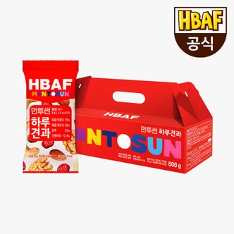 HBAF [본사직영]  먼투썬 하루견과 레드 선물세트 (30봉)