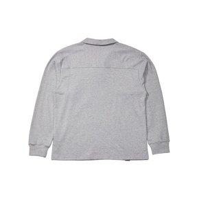 MU-WI PIN-KNIT COLLAR-TEE (Gray)