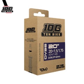 10B 텐비 자전거 미니벨로 던롭튜브 20인치 DV40mm