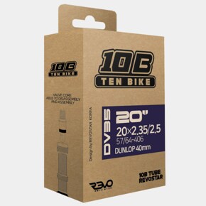 10B 텐비 자전거 미니벨로 던롭튜브 20인치 DV40mm