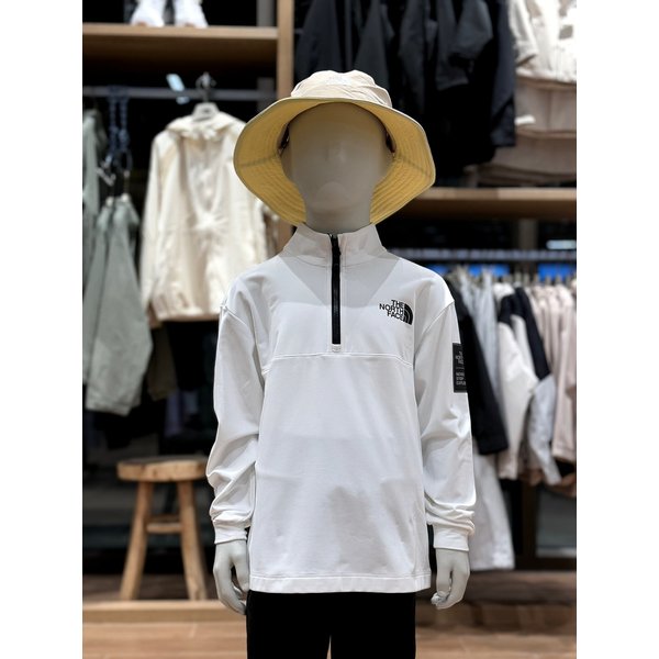 [부산점] 키즈 컴피 긴팔 하프 집 티 NT7LQ54T