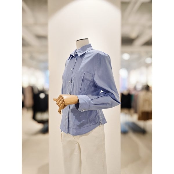 [파주점] [더아이잗컬렉션]컨투어링 라인 스트럭처 셔츠 CR3A0BL811