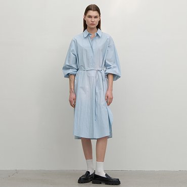 나인(Atelier Nain) (택가:89,000원)보이핏 셔츠 원피스(OP-6142)