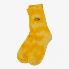 [국내정식매장] 노스페이스 등산 양말 The North Face TIE-DYE SOCKS - ORANGE