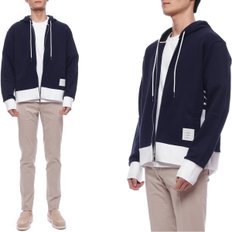 25SS 남성 사선 스트라이프 후드집업 (MJT517A 03037 415 25S)