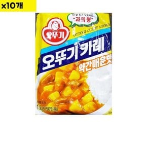 식자재 식재료 도매 중간맛 카레 오뚜기 1Kg x10개 (WDAA740)