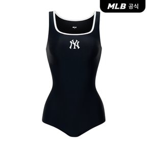 [코리아공식] 베이직 원피스 스윔수트 NY (Black)