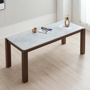 레노라 세라믹 6인용 식탁테이블 2000 구루미원목 [착불배송]