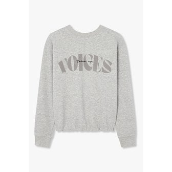 VOV [리오더] 로고 디테일 투웨이 맨투맨 7155440006272