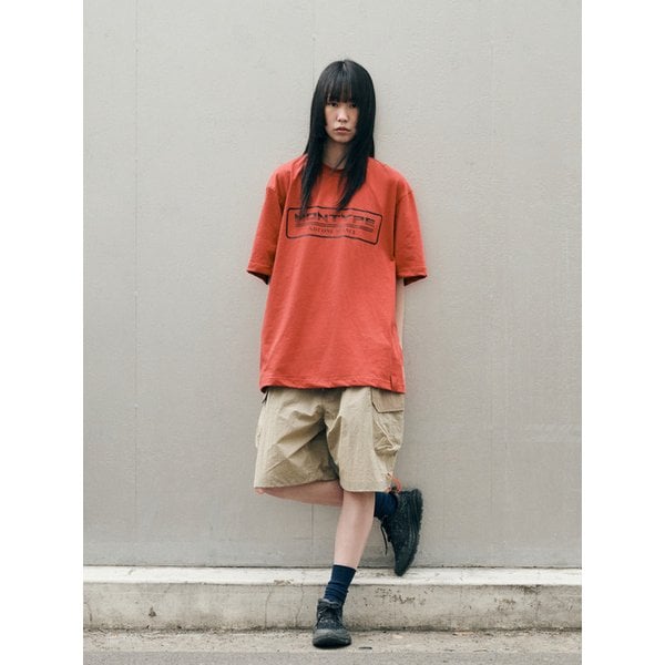 [UNISEX] BOX N.O.N SYMBOL T-SHIRTS (RED)