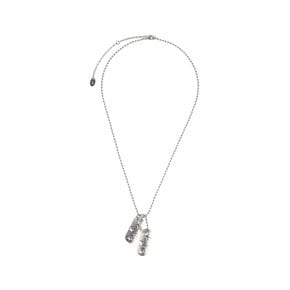 star tag necklace-silver