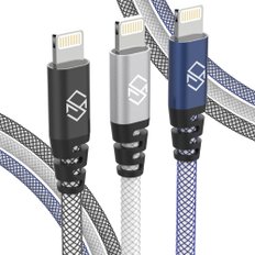 3M 롱케이블 아이폰 8핀 고속충전 애플 라이트닝 iOS USB 핸드폰 휴대폰 충전기 펜스 케이블