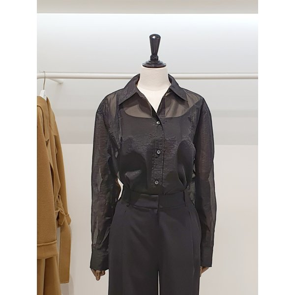 [파주점] 쥬크 주크 이너탑셋업 시스루 루즈핏 셔츠 V262MSC949