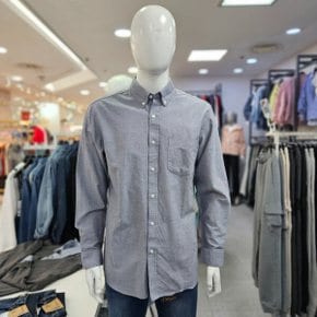 남성 봄 기본 긴팔 면 남방 셔츠 NSZ215