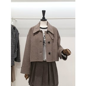 [파주점] 쥬크 주크 울혼방 루즈핏 숏 코트 V254MSG979