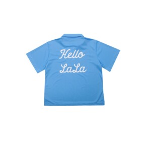 Hello LaLa Zip Up T-Shirts (헬로 라라 집업 티셔츠) [Blue]