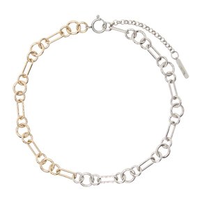 저스틴 클렌퀏 스캇 초커 네크리스 SCOTT CHOKER GOLD & PALLADIUM
