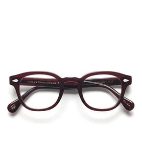 [해외배송] 모스콧 다이아몬드 리벳 렘토시 안경테 LEMTOSH BURGUNDY DEMO LEN 49
