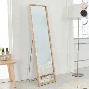 국산 원목 전신거울 세우는 현관 스탠드 거울 왜곡없는 전신거울 400 x 1500