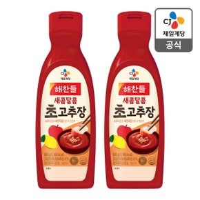 [본사배송] 해찬들 새콤달콤 초고추장 500g X 2개