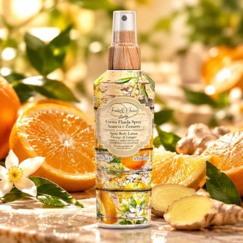 [루디] 프루트앤주스 향수 스프레이 바디로션 150ml - 오렌지&진저