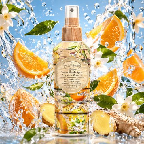 [루디] 프루트앤주스 향수 스프레이 바디로션 150ml - 오렌지&진저 3