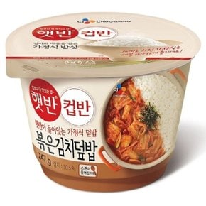 엄청난 맛 컵반볶은김치덮밥 247g (WC7EEA4)