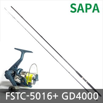 SAPA 싸파 FSTC Classic Edition 루어대 낚시세트 FSTC-5016+ GD4000