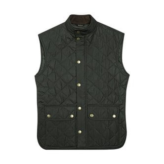 바버 [바버 BARBOUR] MGI0042 GN71 로워데일 퀄팅 남성 폴리에스테르 베스트 카키