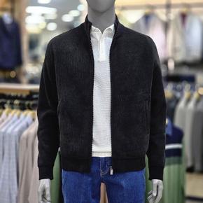 세이브존04 FW  블랙 융 본딩 집업 가디건  LOWBA371 (S51367048)