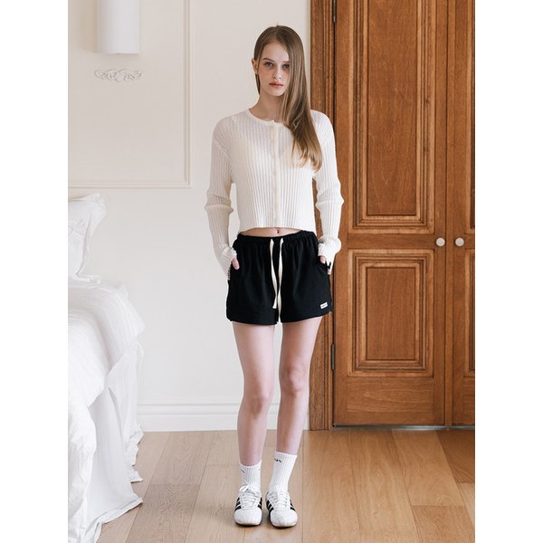 Small Logo Summer Shorts 블랙