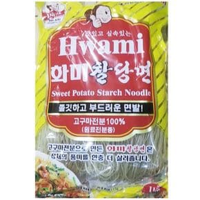 신선한 식당 식자재 재료 찰당면 화미 1Kg  실온보관