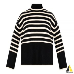 24FW SIGNATURE STRIPE TURTLENECK (212-562-758 210) (시그니처 스트라이프 터틀넥 니트