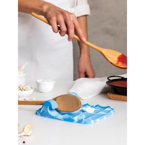 오토토디자인 푸른 파도 국자 조리도구 받침대 (Wavy)