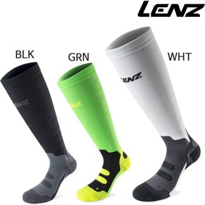 렌쯔 LENZ Compression 1.0 남녀사이즈 보유 컴프레션 기능성 스키양말 BLK GRN WHT