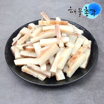 해물총각 대왕오징어 채 냉동 오징어 귀채 1kg