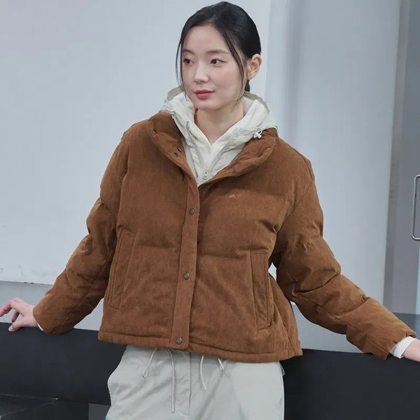 [부산점] 여성 램블러 코듀로이 다운자켓 7L82068