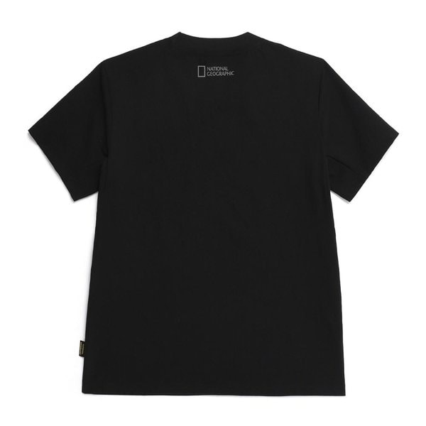 [여주점] N252WTS350 여성 마이크로 에어닷 베이직핏 반팔 티셔츠 CARBON BLACK