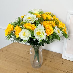 사랑하는 마음 빅장미 부쉬 성묘 산소 수목장 납골당 조화 꽃 인테리어