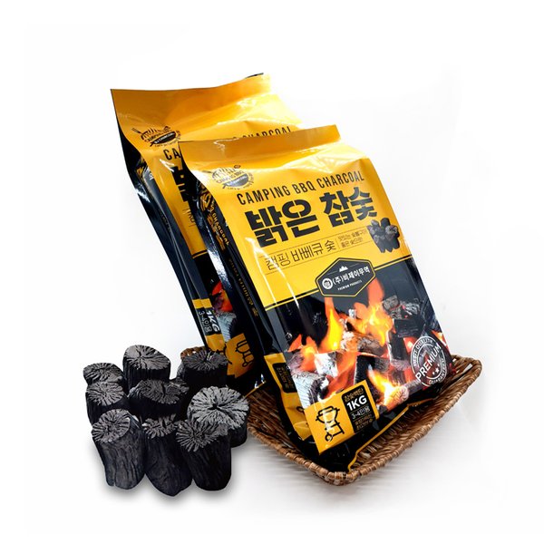 비제이무역 밝은 참나무 숯 1KG - SSG.COM