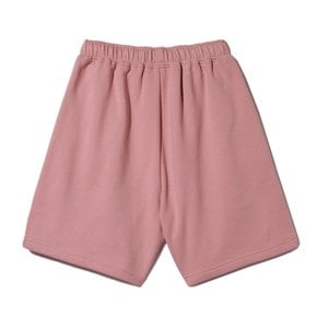 LAYERED LOGO SWEATSHORTS_INDI PINK