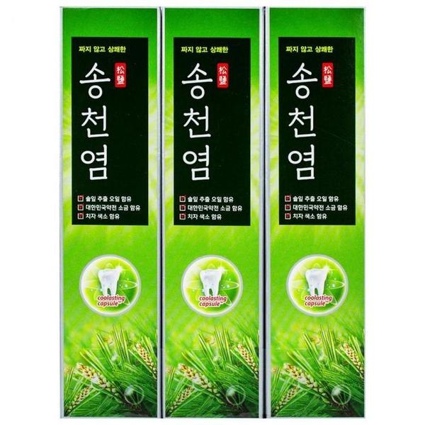 메디안 송천염 치약 120g x 3개입(1)