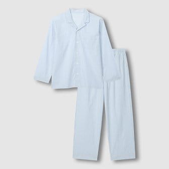 JAJU [셀럽픽] 남 코튼 스트레치 10부 파자마 세트 J216901101054