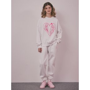 Lovers in the moonlight_sweat pants_white /FW/ Y3SWPT010WHT