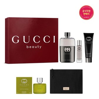 구찌 뷰티 [랜더스]길티 뿌르 옴므 기획세트 (EDT90+EDT15+SG50)