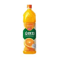 롯데칠성 델몬트오렌지 1.5L 6펫