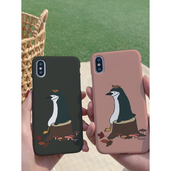 마롱 가을펭귄 하드케이스